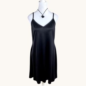Vanity Fair Slip Dress Lingerie Black (XXL)